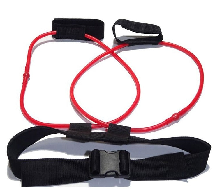 Adjustable Booty Band & Pedal Exerciser with Waist Belt – Includes Free Bag