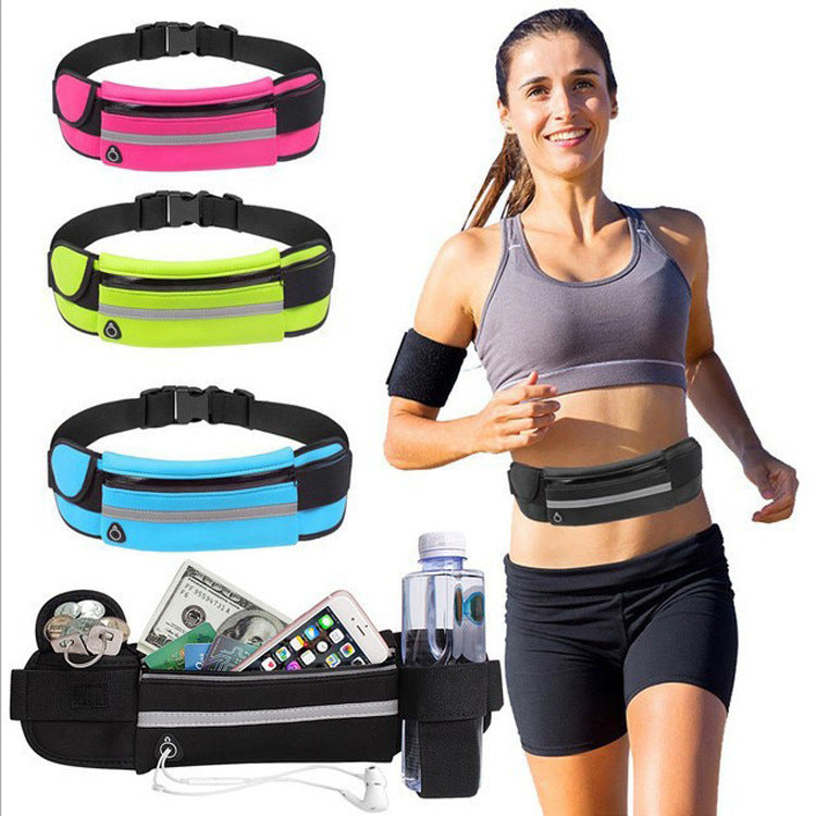 Slim Fitness Waist Bag – Perfect for Running, Hiking, and Gym