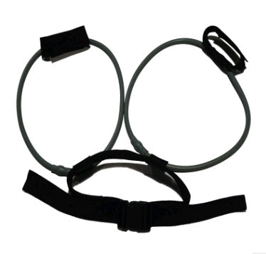 Adjustable Booty Band & Pedal Exerciser with Waist Belt – Includes Free Bag