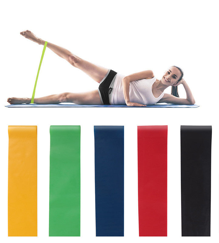 5-Level Resistance Elastic Bands for Yoga & Training