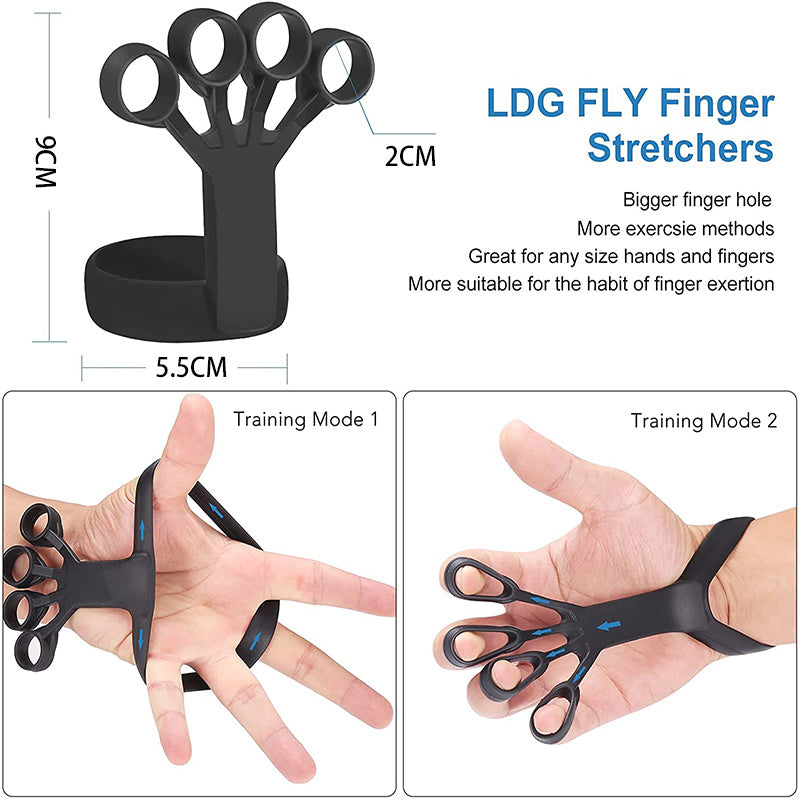 Silicone Finger Grip Trainer for Hand Strength & Pain Relief