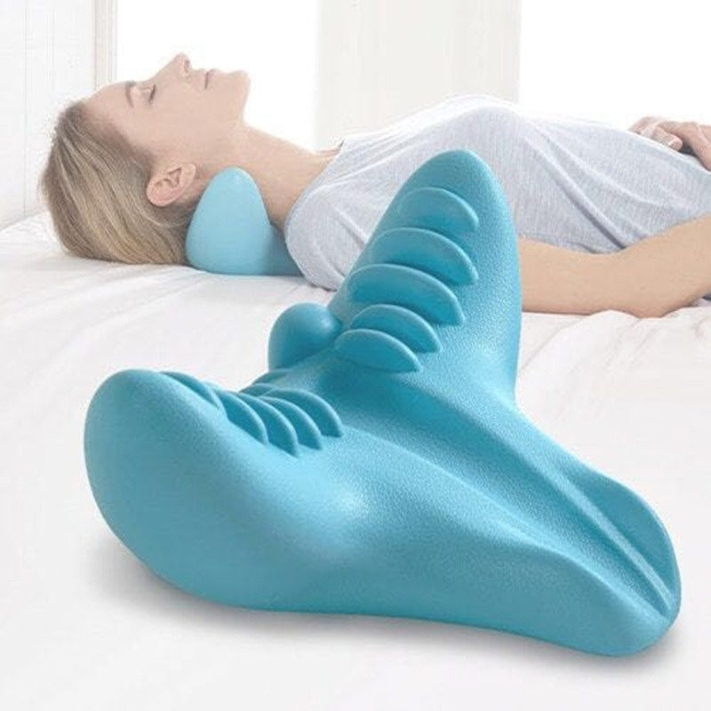 Gravity Neck & Spine Massager with Acupressure for Home Traction & Posture Correction